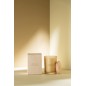 Bougie senteur «Oranger Ensoleillé» 52h en paraffine blanche 10.5x10.5x14 cm