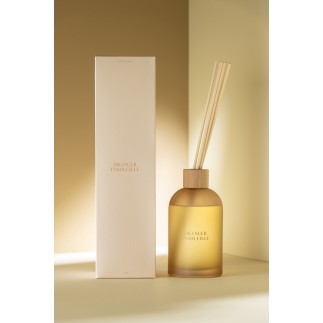 Diffuseur d’accords essentiels «Oranger Ensoleillé» 500ml en verre 9.5x9.5x35.5 cm