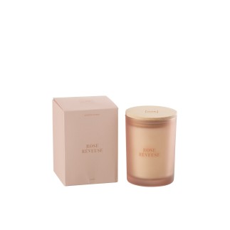BOUGIE SENT ROSE RÊVEUSE-45H