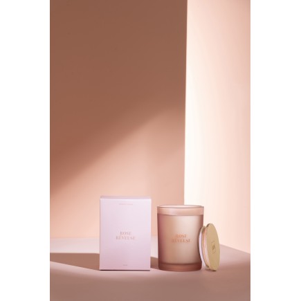 BOUGIE SENT ROSE RÊVEUSE-30H