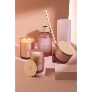 BOUGIE SENT ROSE RÊVEUSE-30H