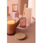 Diffuseur d’accords essentiels «Rose Rêveuse» 250ml en verre 7.5x7.5x27.5 cm