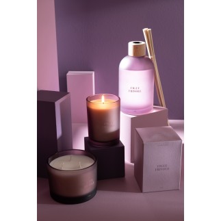 Vela perfumada «Higo Frívolo» 52h en parafina blanca 10.5x10.5x14 cm