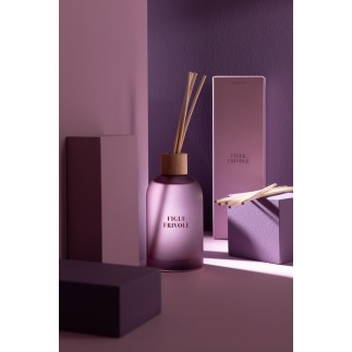 Diffuseur d’accords essentiels «Figue Frivole» 250ml en verre 7.5x7.5x27.5 cm