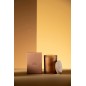 Vela perfumada «Ámbar Íntimo» 28h en parafina blanca 11.5x1.5x10 cm