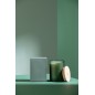 Vela perfumada «Bosque Helado» 52h en parafina blanca 10.5x10.5x14 cm