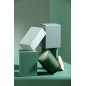 Bougie senteur «Bois Givré» 28h blanche 11.5x1.5x10 cm