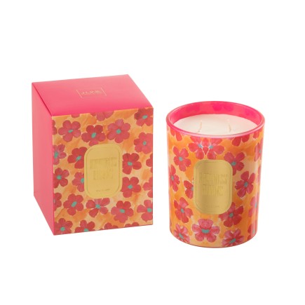 Vela perfumada «Jasmin Rouge» 70h 10.5x10.5x13.5 cm