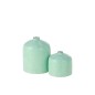 VASE LEONARD TERRA BLEU L