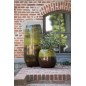 Cache-pot en céramique olive 38x38x36 cm Cache-pot en céramique olive 38x38x36 cm