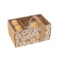Set théière et 2 mugs en céramique orange 600ml