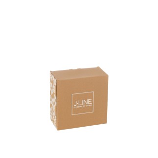 Set de 3 plats apéro avec plateau en céramique vert 20x20x10.5 cm