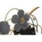 Specchio rotondo, decorazione nera 81,9x7x61 cm