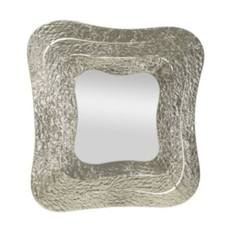 Specchio quadrato irregolare 74x7x79 cm