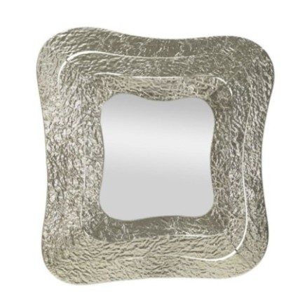 Espelho quadrado irregular 74x7x79 cm