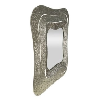 Espejo cuadrado irregular 74x7x79 cm