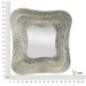 Espelho quadrado irregular 74x7x79 cm Espelho quadrado irregular 74x7x79 cm