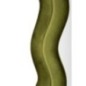 Miroir ovale irrégulier à encadrement vert 60x4x160 cm