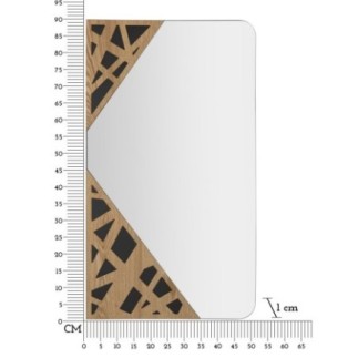 Miroir rectangulaire 50x1x90 cm