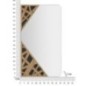 Espejo rectangular 50x1x90 cm