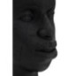 Statuetta Masai in resina nera 25x25x56 cm