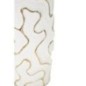 Jarrón de cerámica blanca 12,5x25 cm