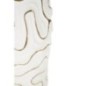 Vaso de cerâmica branca 16 x 32,5 cm