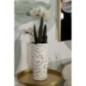 Vase en céramique blanche 16x32.5 cm