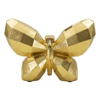 VASO BUTTERFLY GOLD CM 22.5X8X15 MIN 2