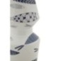 Jarrón de cerámica blanco con forma de pez 14x34 cm