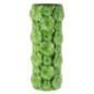 Vaso em forma de concha em metal verde 18x17,5x46 Vaso em forma de concha em metal verde 18x17,5x46