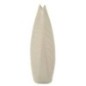 Vase en métal beige 41.5x14 cm