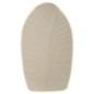 Jarrón en métal beige 18x9.5x29.5 cm