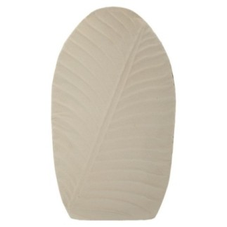 Vase en métal beige 26x11x41 cm