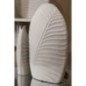 Vase en métal beige 26x11x41 cm