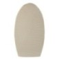 Vase en métal beige 31x13x53.5 cm