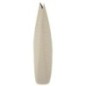 Vase en métal beige 31x13x53.5 cm