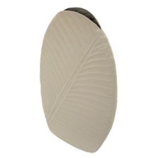 Vaso de metal bege 31 x 13 x 53,5 cm