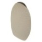 Vase en métal beige 31x13x53.5 cm