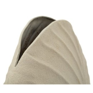 Vase en métal beige 31x13x53.5 cm