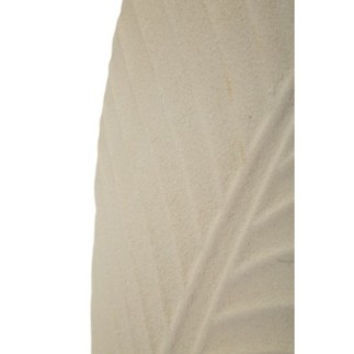 Vaso de metal bege 31 x 13 x 53,5 cm