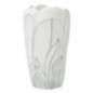 Vaso in resina bianca 29x48 cm