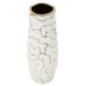 Vaso de cerâmica branca 12 x 29,5 cm Vaso de cerâmica branca 12 x 29,5 cm
