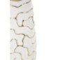 Jarrón de cerámica blanca 12x29,5 cm