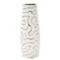 Vaso de cerâmica branca 14,5 x 39,5 cm Vaso de cerâmica branca 14,5 x 39,5 cm