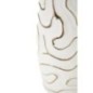 Vaso in ceramica bianca 14,5x39,5 cm