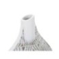 Vaso em resina branca 30,5 x 11,5 x 46,5 cm Vaso em resina branca 30,5 x 11,5 x 46,5 cm