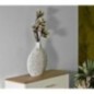 Vaso em resina branca 30,5 x 11,5 x 46,5 cm Vaso em resina branca 30,5 x 11,5 x 46,5 cm
