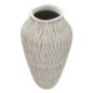 Vaso em resina branca 22 x 44 cm Vaso em resina branca 22 x 44 cm