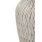 Vase en résine blanche 22x44 cm